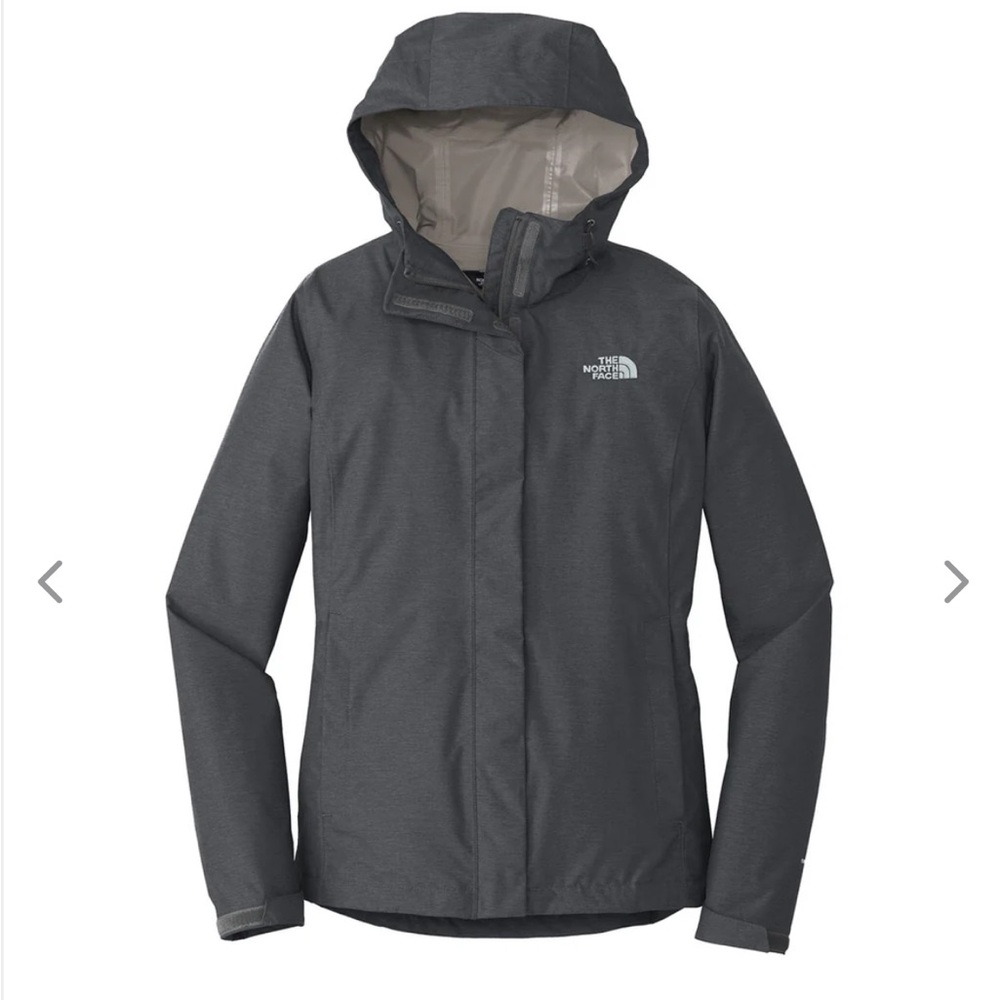 The North Face Women’s Rain jacket, size medium, color heather grey